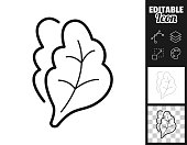 istock Lettuce. Icon for design. Easily editable 1425472506