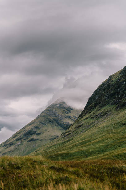 istock Mountain with dramatic sky in Scotland. West Highland Way. Scottish Highlands. 1425475558