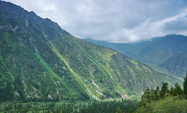 istock beautiful summer mountains , Ala Archa National Park 1425478213