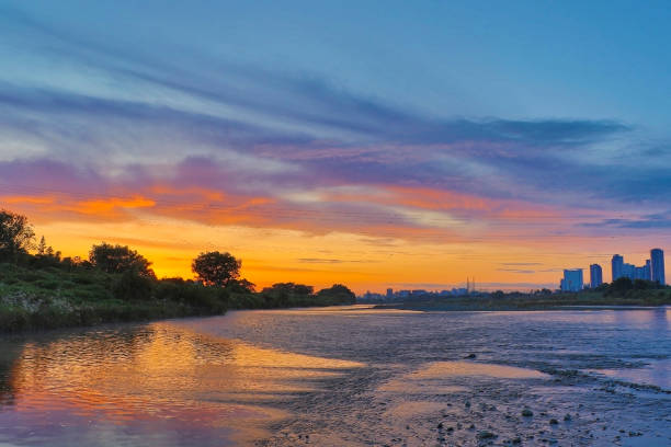 istock Tamagawa sunrise 7 1425480870