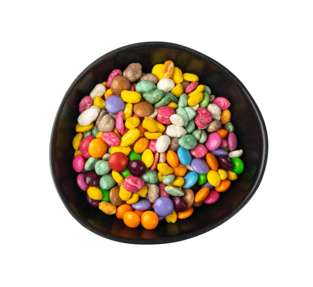 istock Small Round Candies Isolated 1425487271