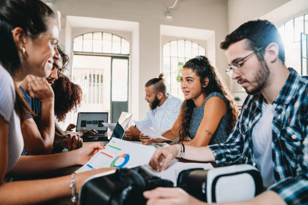 istock Group of people are working together on a project 1425491759