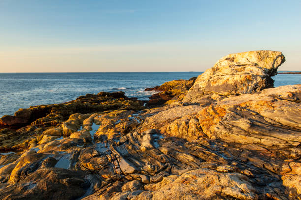 istock Rocks at Pemaquid Point at Sunrise 1425511192