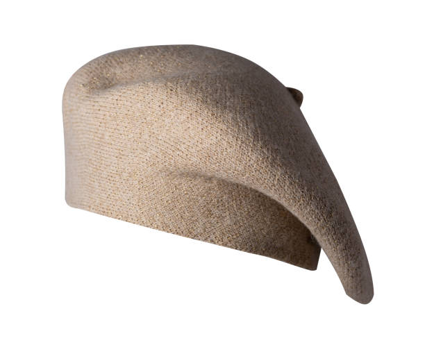 istock female  beret isolated on white background. autumn accessory 1425515732