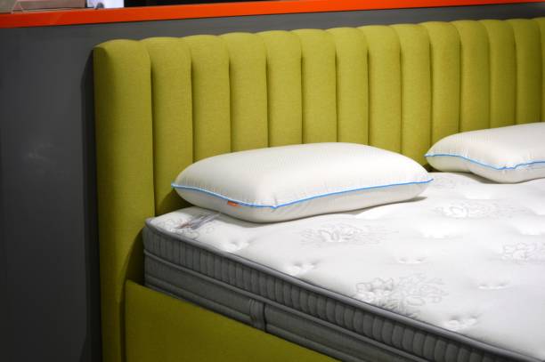 istock bed in the bedroom 1425528395