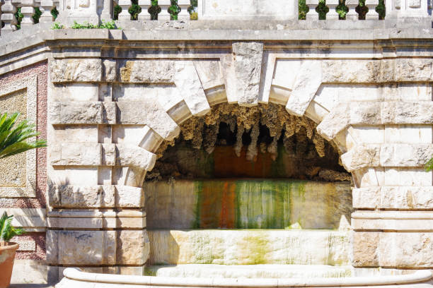 An old fashioned stone laundry for washing clothes