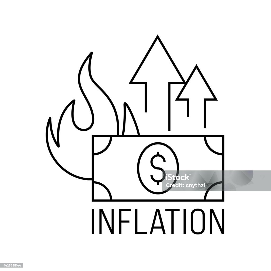 Vector Sign Inflation Inflation Concept Vector Illustration Stock Illustration - Download ...