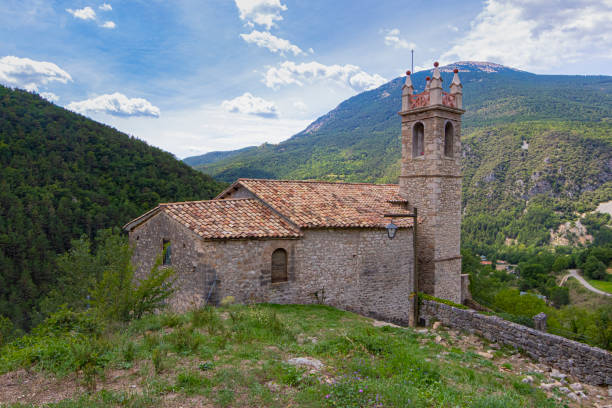 istock parish church de San Serni de la Pedra 1425535233