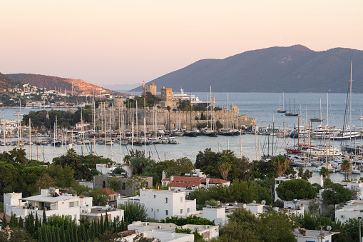 Bodrum is a town on the southern Aegean coast of Turkey, popular with tourists from all over the world in Mugla.