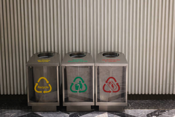 istock Recycle bins at  Airport,thailand. 1425538309