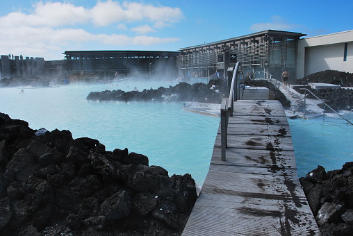 an afternoon in the blue lagoon in iceland