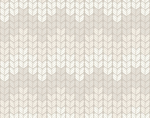 jacquard nahtloses strickmuster. textur der strickwaren. vektorhintergrund mit wollstrickstoff in heller farbe. - cashmere texture stock-grafiken, -clipart, -cartoons und -symbole