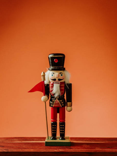 istock Christmas still life with knick knack nutcracker decoration ornament 1425552317