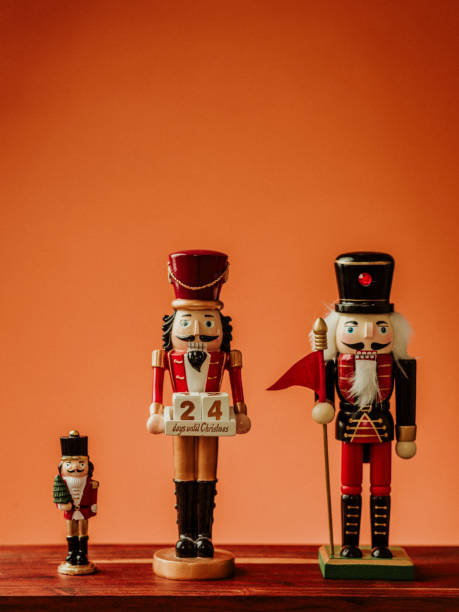 istock Christmas still life with knick knack nutcracker decoration ornament 1425552716
