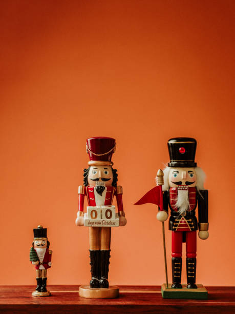 istock Christmas still life with knick knack nutcracker decoration ornament 1425552779