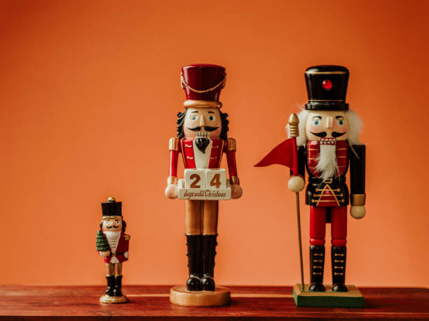 istock Christmas still life with knick knack nutcracker decoration ornament 1425553460