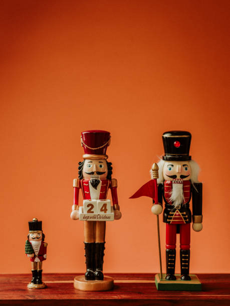 istock Christmas still life with knick knack nutcracker decoration ornament 1425553590