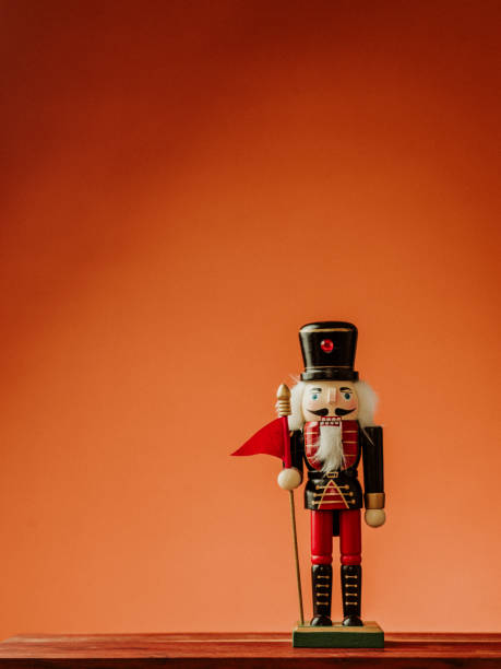 istock Christmas still life with knick knack nutcracker decoration ornament 1425553691