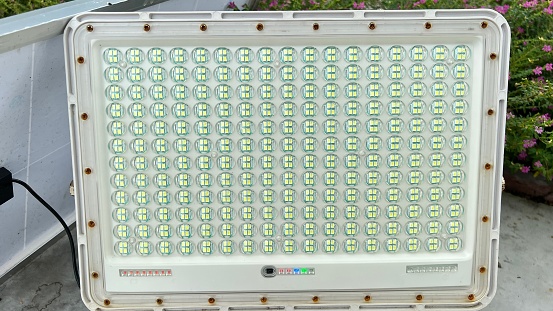 Close-up Powerful LED chip