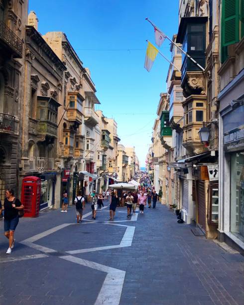 istock Republic Street in Valletta, Malta 1425568139