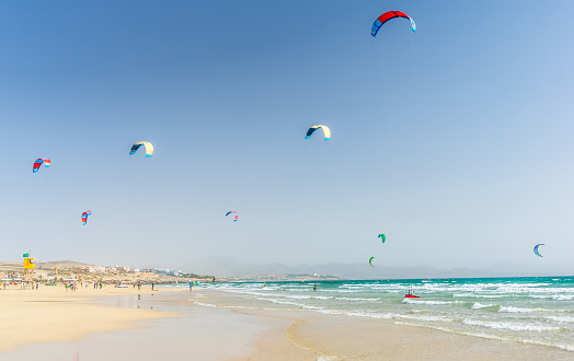 Kite - Paraíso del Surfista, Playa de Sotavento en Fuerteventura photo