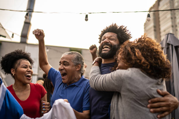 istock French team fans celebrating 1425575153