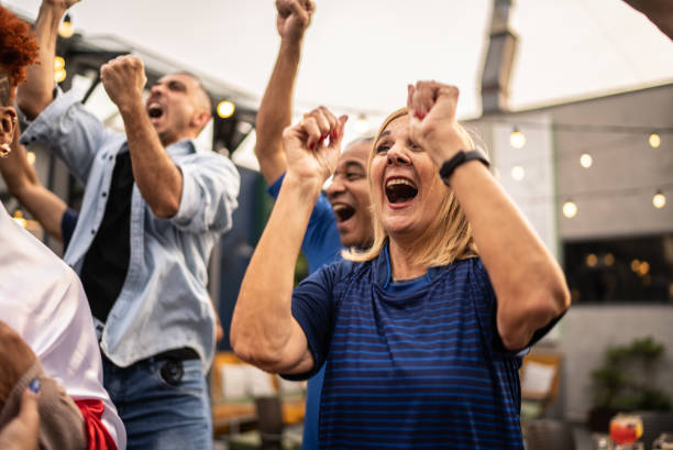 istock French team fans celebrating 1425575961