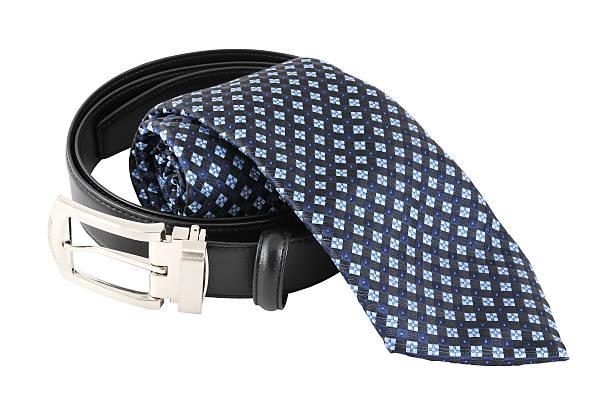 istock Bluetie and black belt 142557649