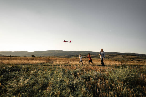 istock Family fun time in nature 1425583610
