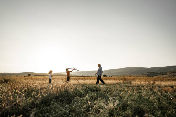 istock Family playing in nature 1425583695