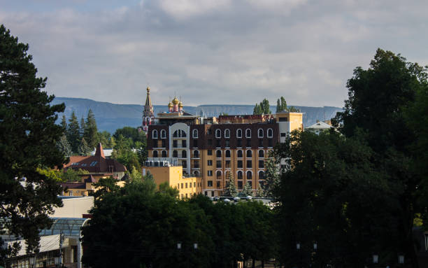 istock panoramic top view of Kislovodsk 1425589428