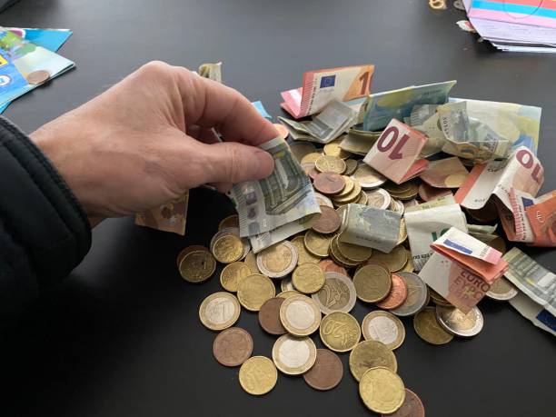Counting the money in church