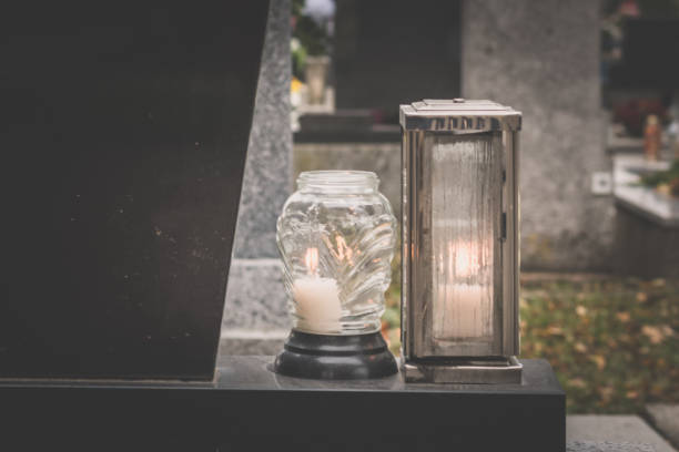 istock All Saints Day, burrial floral decoration on the grave 1425607411