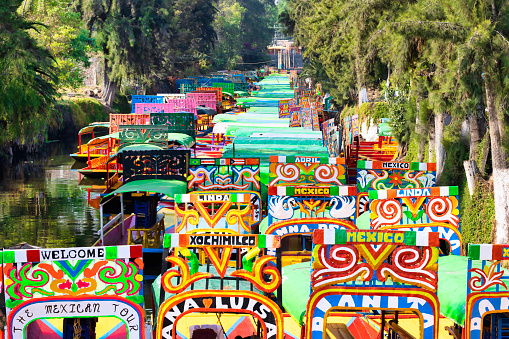 Xochimilco is a borough of Mexico City. The borough is centered on the formerly independent city of Xochimilco, which was established on what was the southern shore of Lake Xochimilco in the precolonial period.  Xochimilco is best known for its canals, which are left from what was an extensive lake and canal system that connected most of the settlements of the Valley of Mexico.