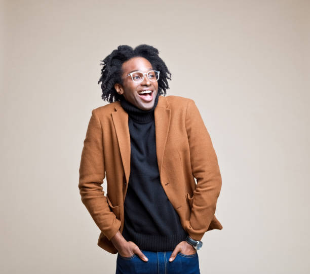istock Portrait of happy elegant man 1425632944