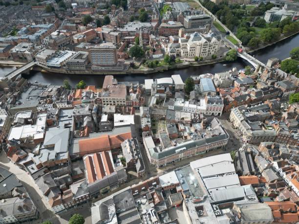 istock aerial view of York 1425647952