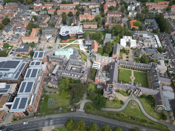istock aerial view of York 1425647979
