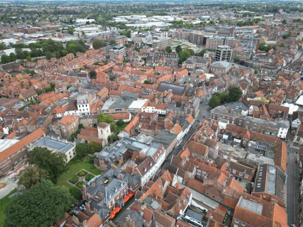 istock aerial view of York 1425648056