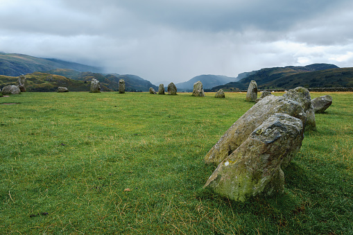 Castlerigg Stone Circle, Cumbria, England, UK