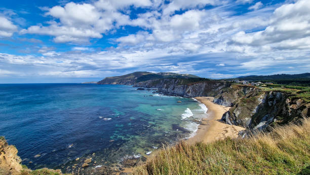 istock Cliffs of Ortigueira with Picon beach 1425668387