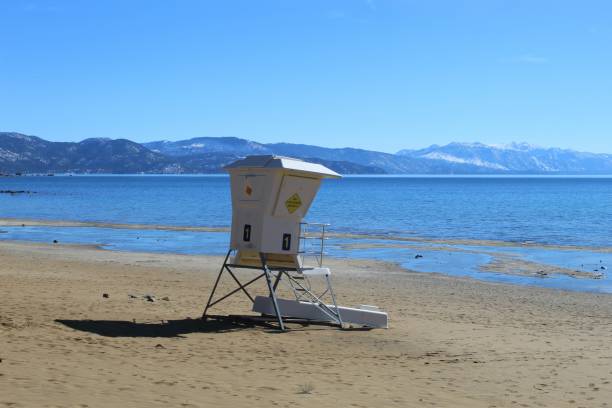 istock Lifeguard Tower Lake Tahoe 1425679382