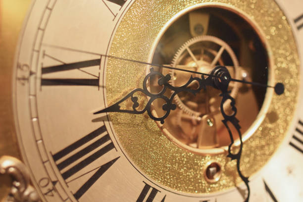 istock A vintage clock at a flea market 1425694915