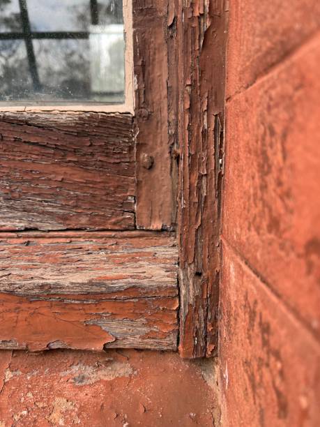 istock Close up of old window seal 1425726836