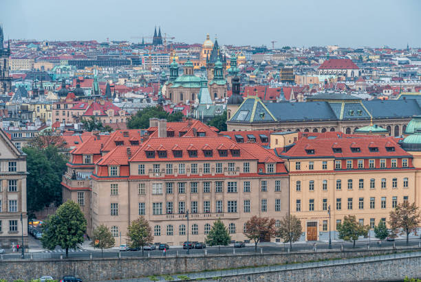 istock Prague city night view 1425727679