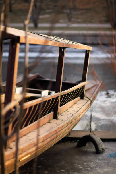 old wooden boat