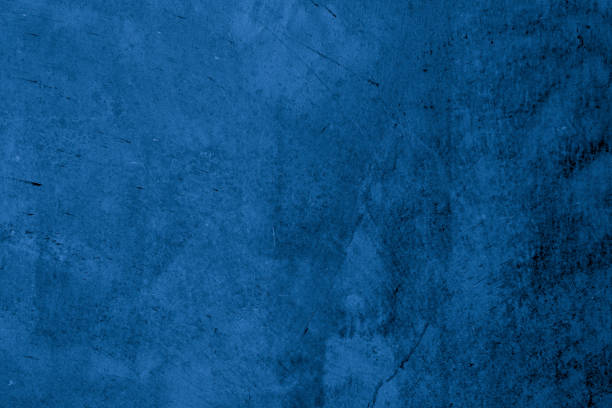 istock Old wall pattern texture cement blue dark abstract  blue color design are light with black gradient background. 1425745141