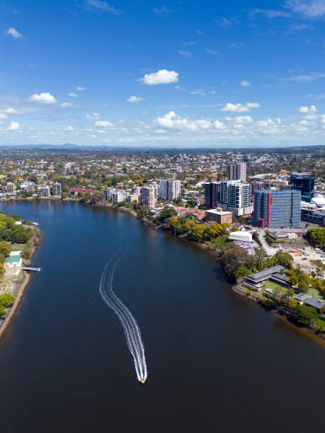 istock Aerial View of Brisbane River at West End 1425748590