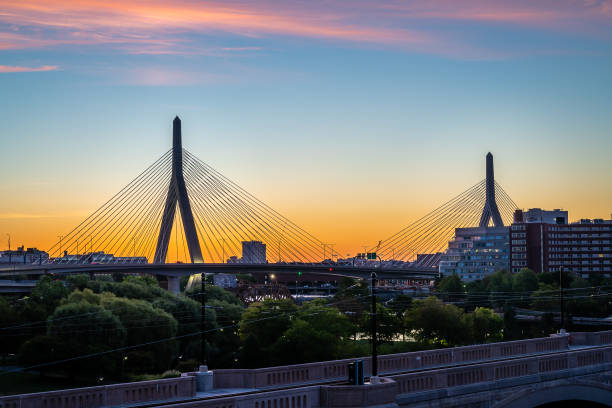 The historical landmarks and sites of downtown Boston, Massachusetts.