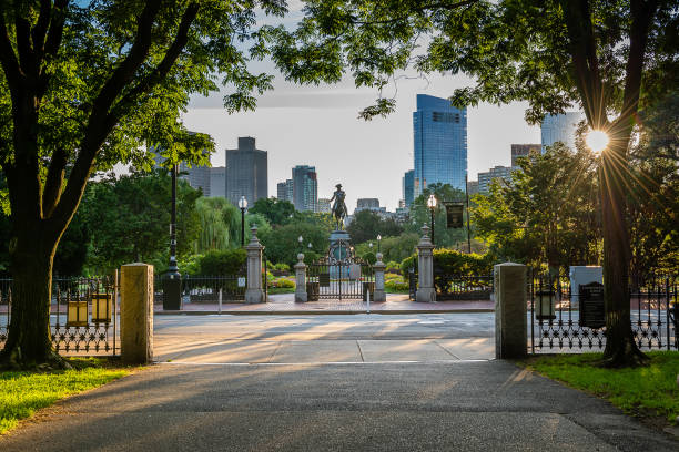 Historical landmarks and sites around downtown Boston, Massachusetts
