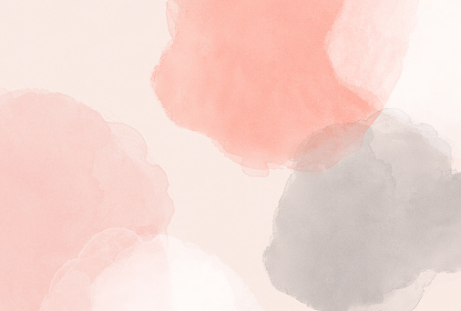 Beautiful and cute watercolor background illustration